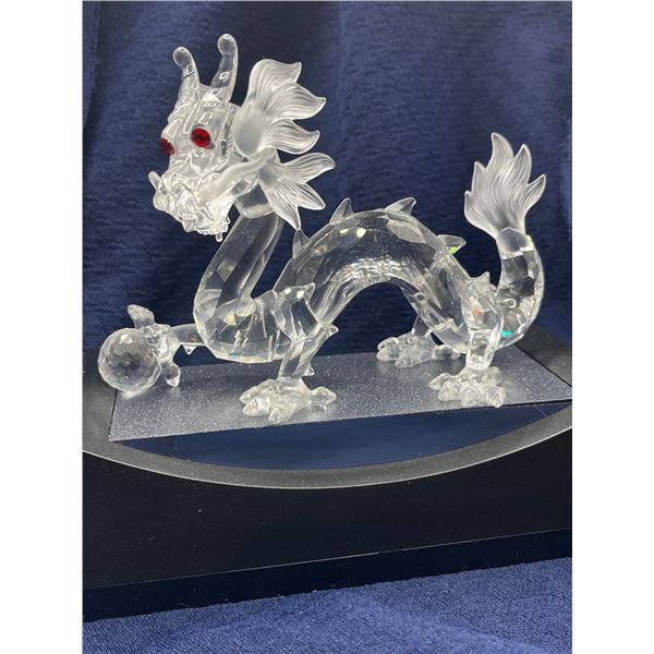 Swarovski Crystal Dragon Collectors Display, comes with Original Boxes & CoA