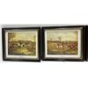 Image 2 : H Allen, E.B. Herberte - Fox Hunt Prints 5Wx4H (art measurements)