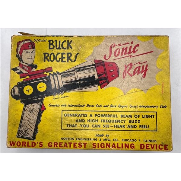 Official Buck Rogers Sonic Ray Gun - BOX ONLY