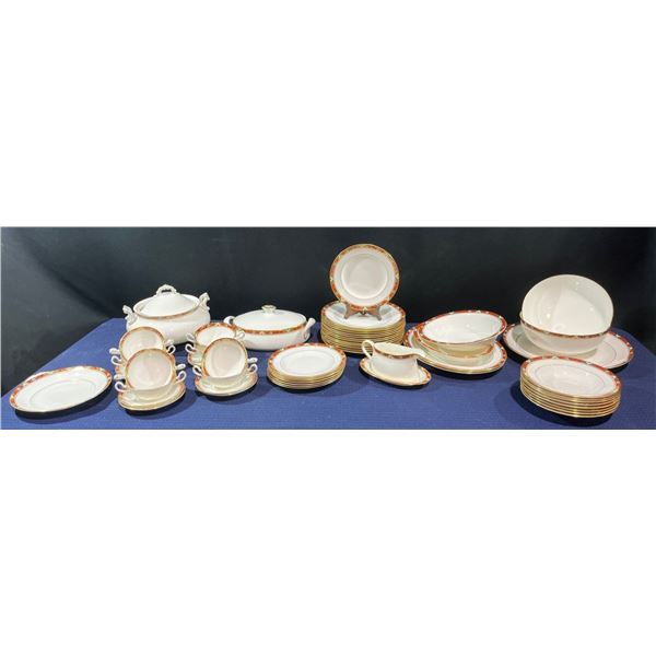 Royal Crown Derby "Cloisonne" China Set (8 full place settings) Serving Pieces and more