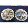 Image 7 : 10 Royal Doulton "Millenium Collection" Collectors Plates with wall mounts
