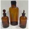 Image 1 : Silver Nitrate Glass Bottles (2 150ml, 1 600ml)