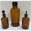 Image 3 : Silver Nitrate Glass Bottles (2 150ml, 1 600ml)