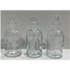 Image 1 : Small Acid Acetic Glass Bottles (150ml)