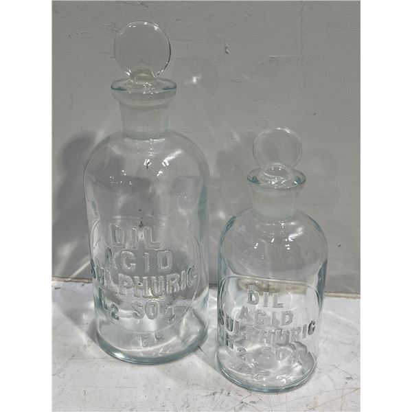 Diluted Sulphuric Acid Glass Bottles (150ml &350ml)