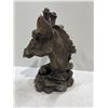Image 2 : Bronze Sculpture Mother Giraffe and Baby (hot cast)