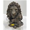Image 1 : Bronze Sculpture Lion Bust and Full (hot cast)