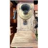 Image 1 : Antique Wooden Wall Mount Wind up Phone 9.5Wx12Dx23H