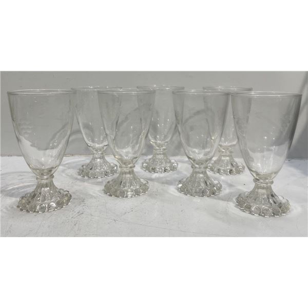Georgian Crystal Wine Goblet (6.5H)