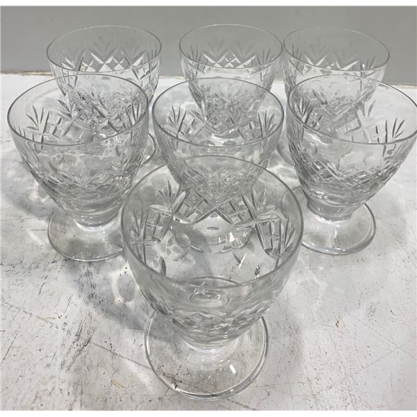 Georgian Crystal Liqueur Glasses (3H)