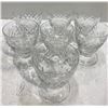 Image 1 : Georgian Crystal Liqueur Glasses (3H)