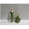 Image 1 : Pair of Royal Doulton Figurines "Fair Maiden" & "Lorna"