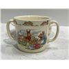 Image 2 : Royal Doulton Bunnykins Lipped Bowl Lips and 2 Handle Cup