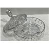 Image 6 : Crystal Candy Dish, Dish/Coaster and Decorative Horn