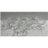 Image 1 : Georgian Crystal Vintage Champagne Saucers (3.5H)