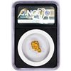 Image 2 : 3.26 Gram Australia Gold Nugget NGC Vaultbox Unvaulted