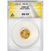 Image 1 : 1986 $5 American Gold Eagle Coin ANACS MS69