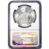 Image 2 : 1887 $1 Morgan Silver Dollar Coin NGC MS63 Mcclaren Collection