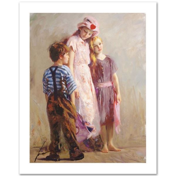 Pino (1939-2010) "The Spirit Of Love" Limited Edition Giclee On Canvas