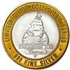 Image 2 : .999 Silver Treasure Bay Casino $10 Limited Edition Gaming Token