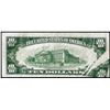 Image 1 : 1950 $10 Federal Reserve Note St. Louis Multiple Gutter Folds Error
