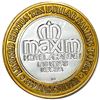 Image 2 : .999 Silver Maxim Hotel & Casino Las Vegas, NV $10 Limited Edition Gaming Token