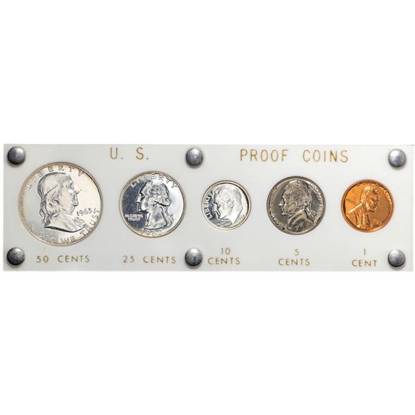 1963 (5) Coin Proof Set
