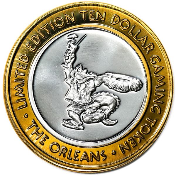 .999 Silver The Orleans Hotel & Casino Las Vegas, NV $10 Casino Token Limited Edition