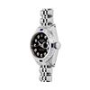 Image 3 : Rolex Ladies Stainless Steel Sapphire and Diamond Date Wristwatch With Rolex Box