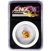 Image 2 : 4.00 Gram California Gold Nugget NGC Vaultbox Unvaulted