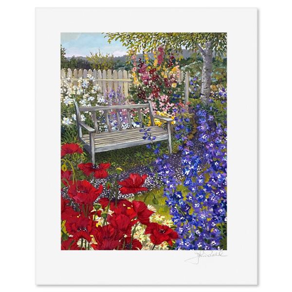 John Powell "Red Poppies" Limited Edition Serigraph on Paper