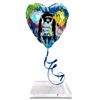 Image 1 : Mr. Brainwash, "Flying Balloon Heart" Original Mixed Media Sculpture