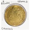 Image 1 : 1806-NR JJ Columbia 8 Escudos Gold Coin