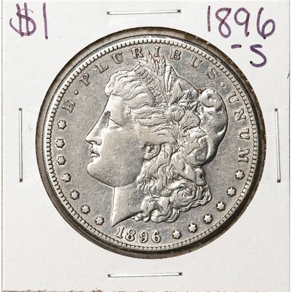 1896-S $1 Morgan Silver Dollar Coin