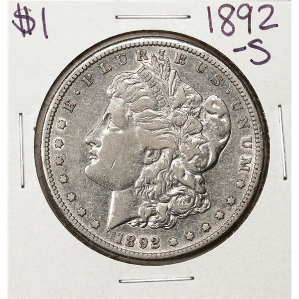 1892-S $1 Morgan Silver Dollar Coin