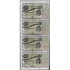 Image 1 : Uncut Sheet of (4) State of Louisiana Baby Bond Obsolete Notes