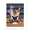 Image 1 : Looney Tunes "At the Plate (Angels)" Limited Edition Giclee on Paper