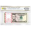 Image 1 : Pack 2017A $5 Federal Reserve STAR Notes Atlanta Fr.1998-F* PCGS Superb Gem UNC 68PPQ