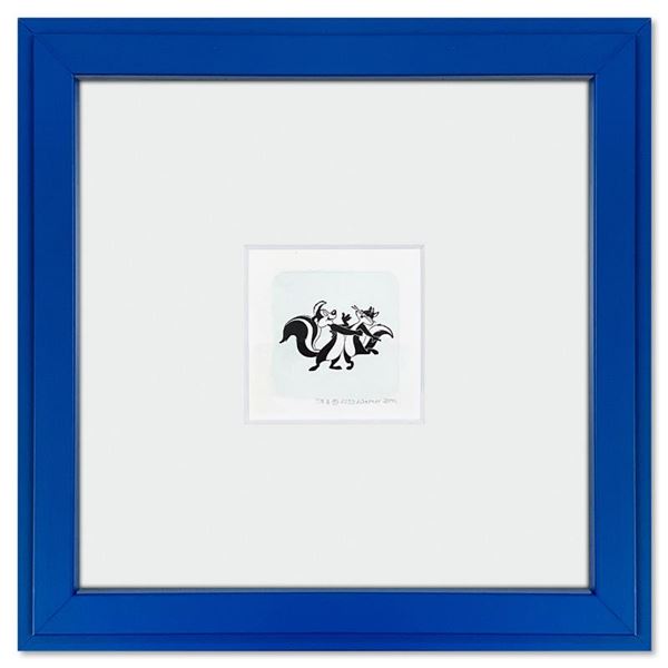 Looney Tunes "Pepe Le Pew & Penelope Pussycat" Limited Edition Etching on Paper
