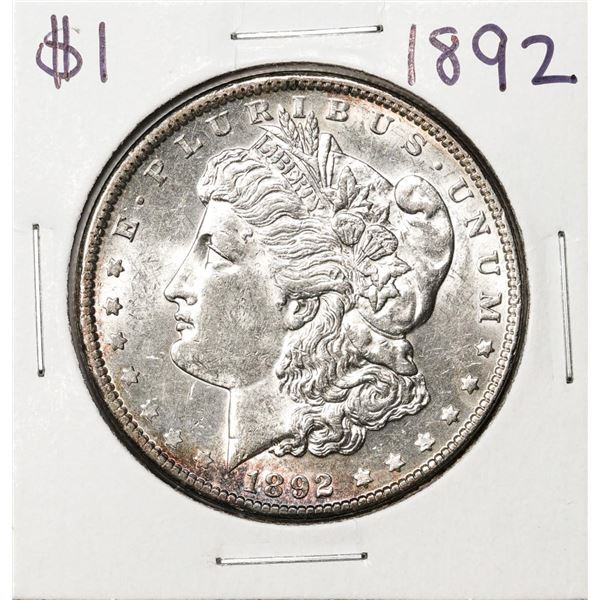 1892 $1 Morgan Silver Dollar Coin