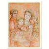 Image 1 : Edna Hibel (1917-2014) "Portrait of a Family" Limited Edition Lithograph on Paper