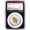 Image 1 : 5.10 Gram Australia Gold Nugget NGC Vaultbox Unvaulted