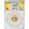 Image 1 : 1998 $5 American Gold Eagle Coin ANACS MS70