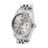 Image 3 : Rolex Ladies Midsize Stainless Steel Silver Index Datejust Wristwatch