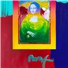 Image 2 : Peter Max "Mona Lisa" Original Mixed Media on Paper