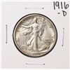 Image 1 : 1916-D Walking Liberty Half Dollar Coin