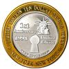 Image 1 : .999 Silver New York New York Casino Las Vegas $10 Limited Edition Gaming Token