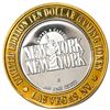 Image 2 : .999 Silver New York New York Casino Las Vegas $10 Limited Edition Gaming Token