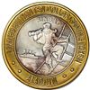 Image 1 : .999 Silver Aladdin Resort Casino Las Vegas, NV $10 Limited Edition Gaming Token