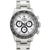 Image 1 : Rolex Stainless Steel Panda Dial Daytona Ceramic Wristwatch with Rolex Box